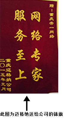 重慶網(wǎng)絡(luò)推廣專(zhuān)家錦旗
